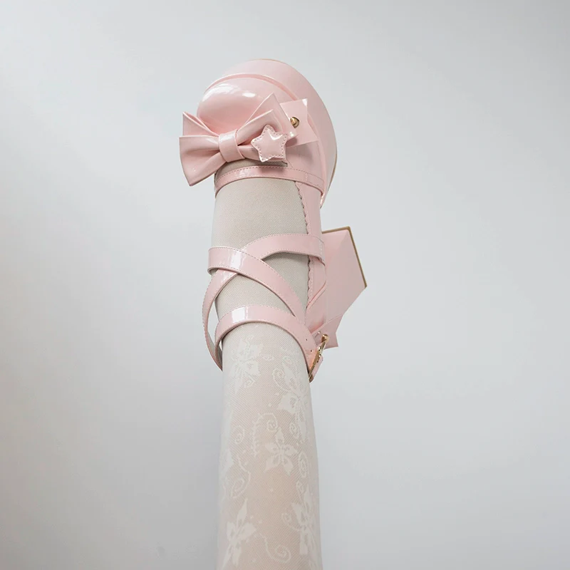 Beauty Bunny - Star Prayer - Kawaii Lolita Shoes Round Toe Summer Heels - Image 39