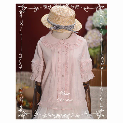 Robin - Kawaii Lolita Short Sleeve Blouse - Image 3