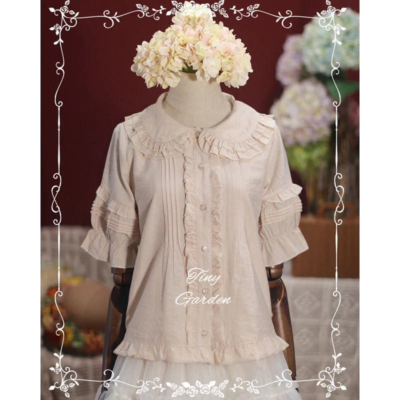 Robin - Kawaii Lolita Short Sleeve Blouse - Image 8