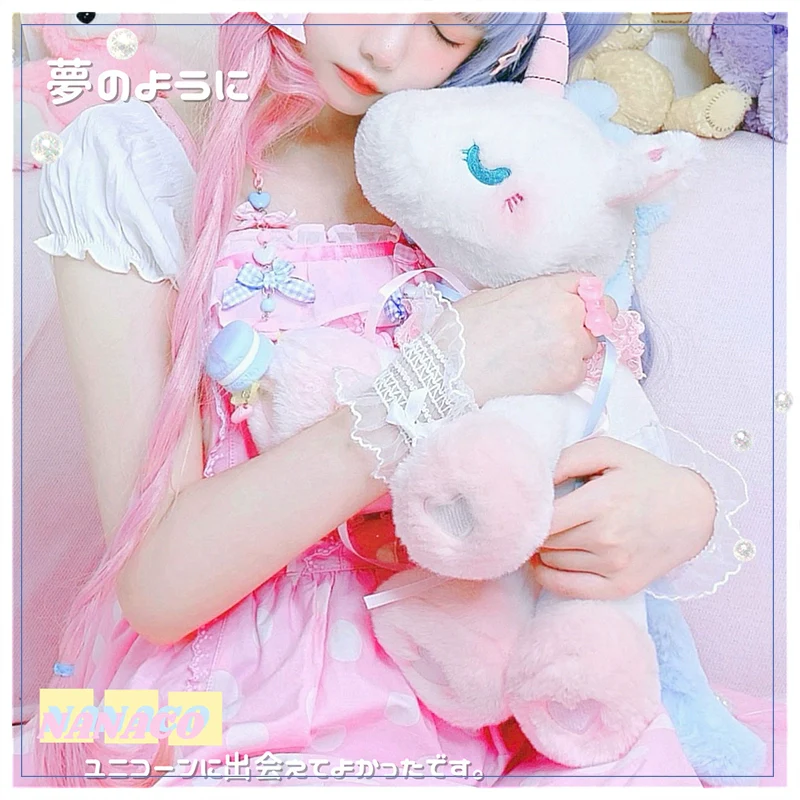 NANACO - Kawaii Lolita Unicorn Messenger Bag Doll Shoulder Bag - Image 9