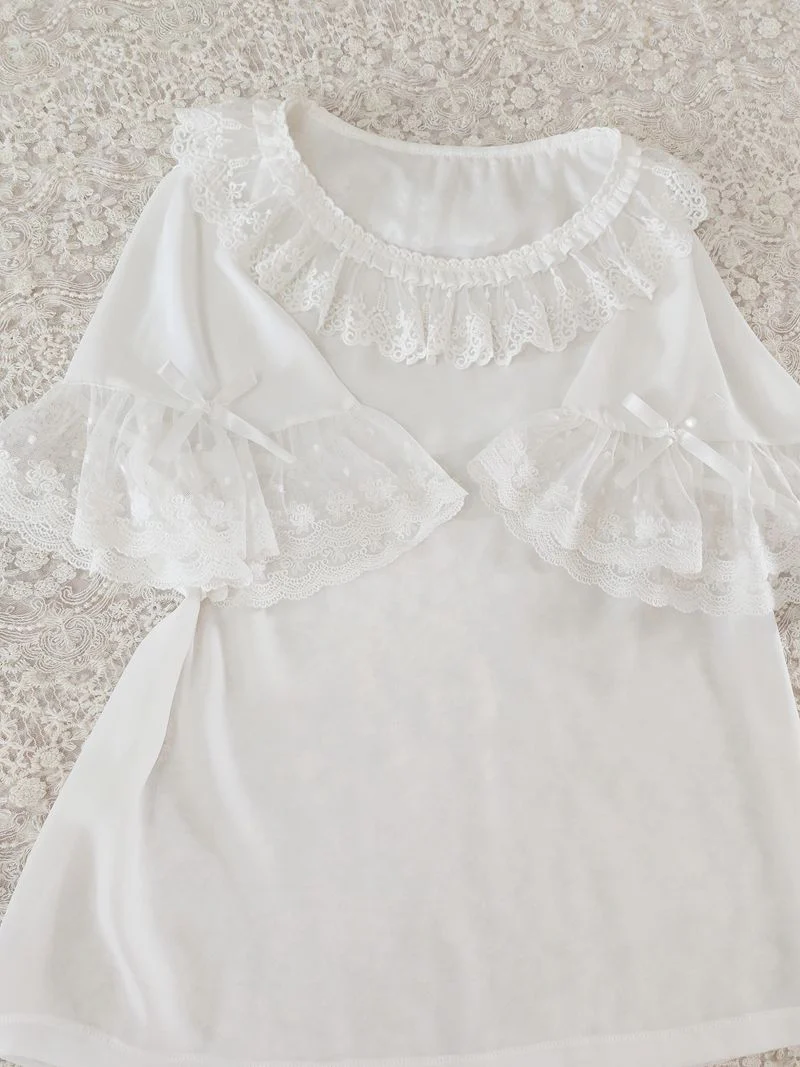 Kawaii Summer Innerwear Lolita Shirt - Image 3