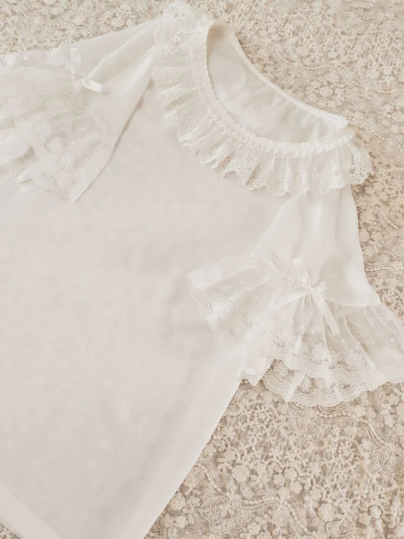 Kawaii Summer Innerwear Lolita Shirt - Image 5