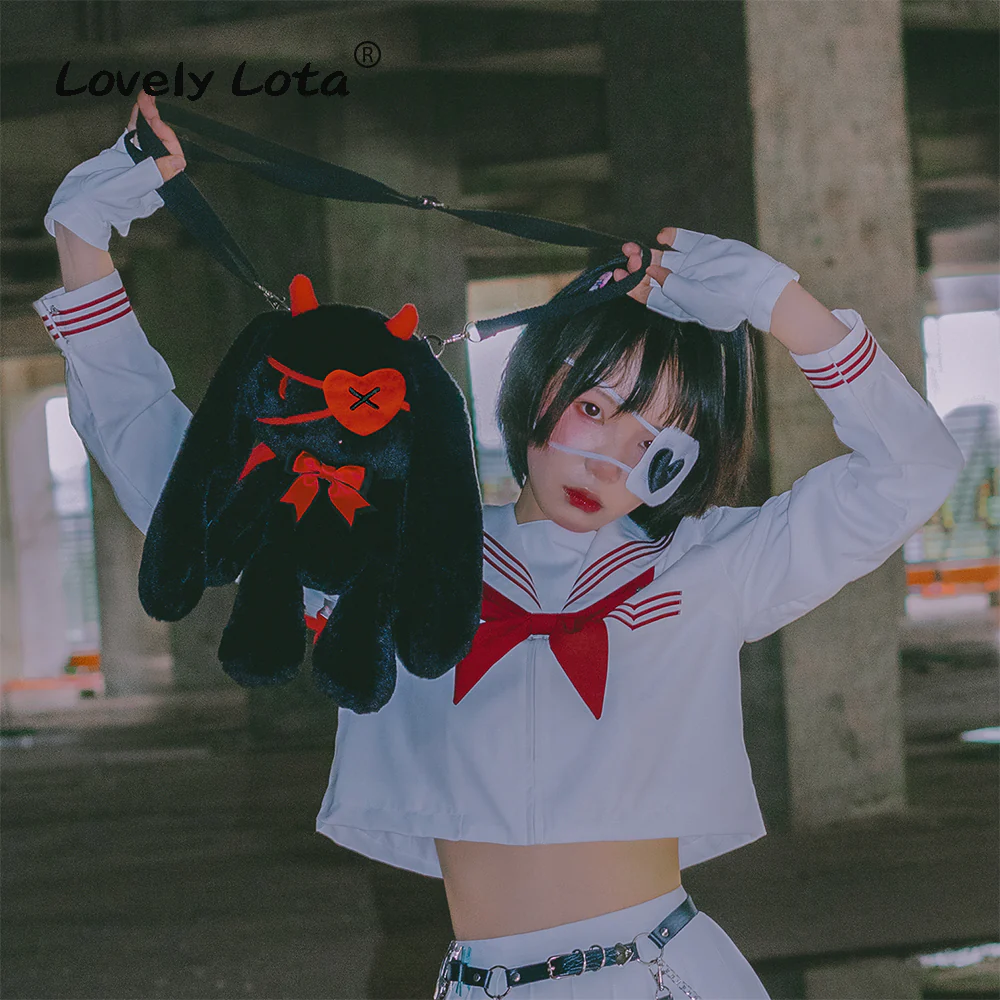 KOKO Devil Rabbit - Kawaii Furry Rabbit Lolita Bag - Image 3