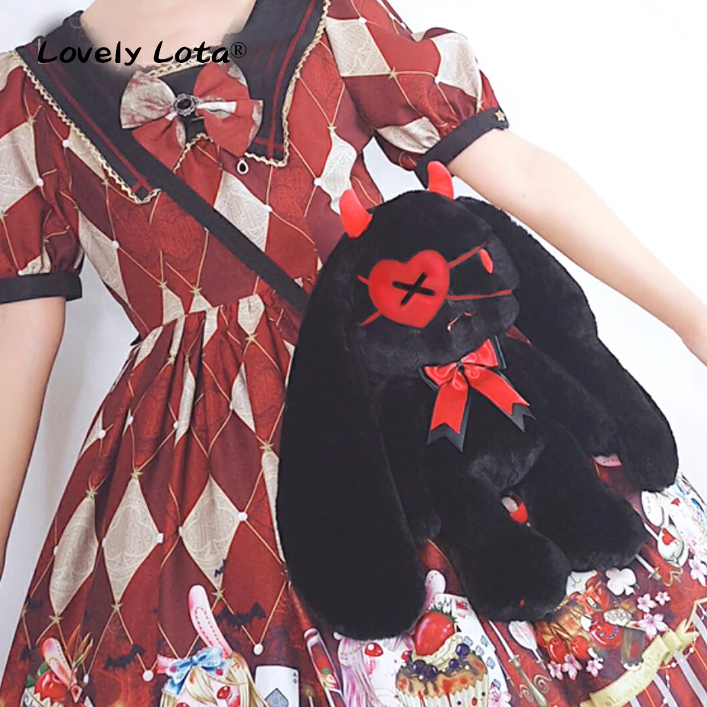 KOKO Devil Rabbit - Kawaii Furry Rabbit Lolita Bag - Image 4