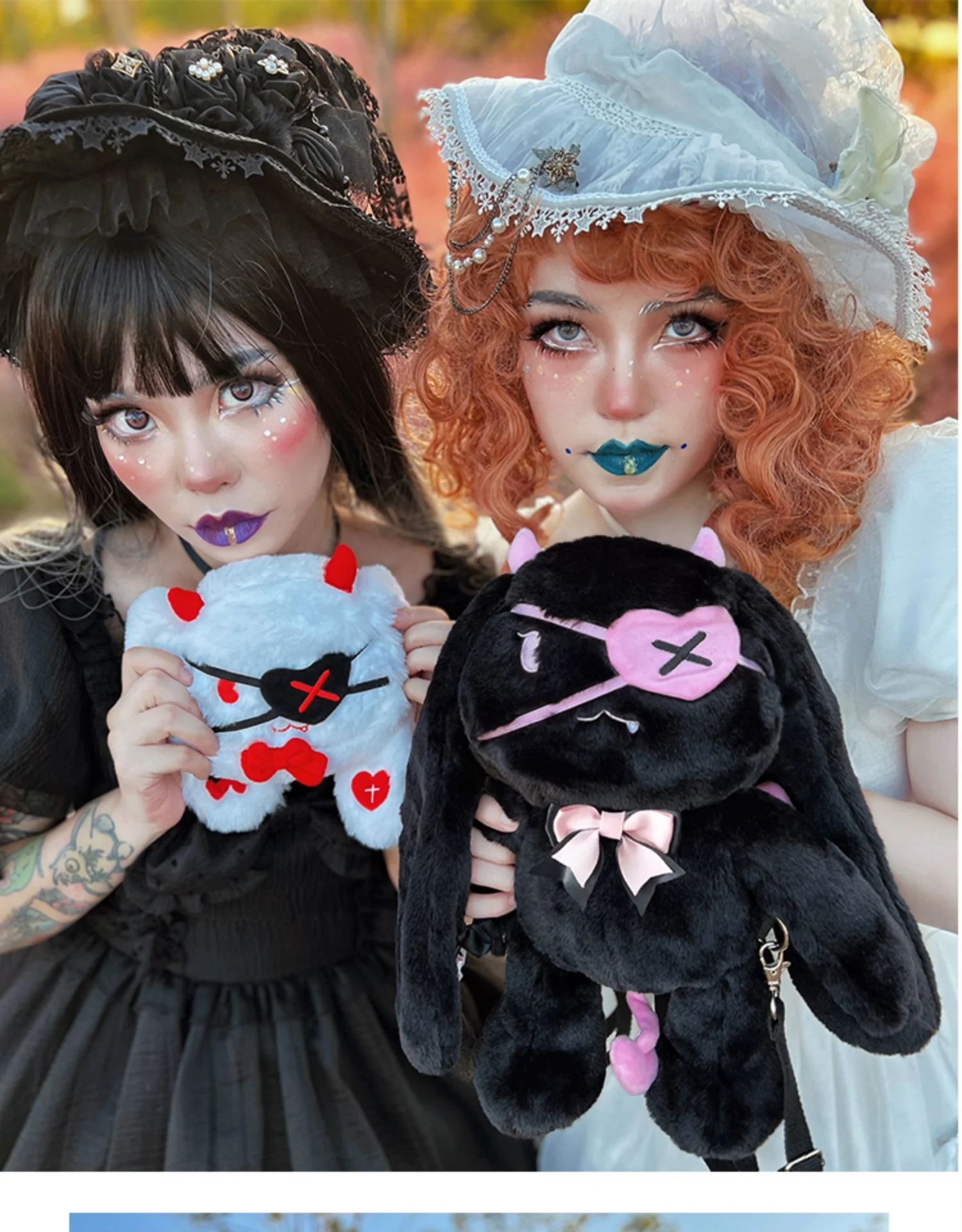 KOKO Devil Rabbit - Kawaii Furry Rabbit Lolita Bag - Image 9