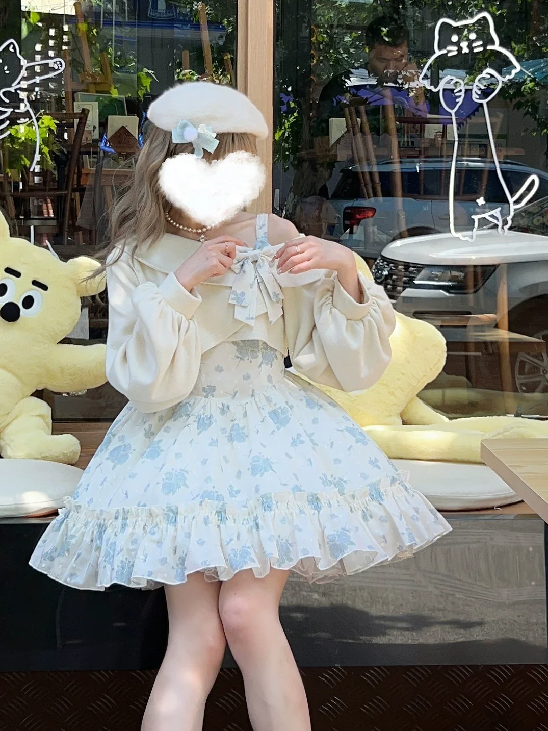 KuMa Lolita - Twilight Rose - Sweet Lolita Dress Sweater and JSK - Image 19