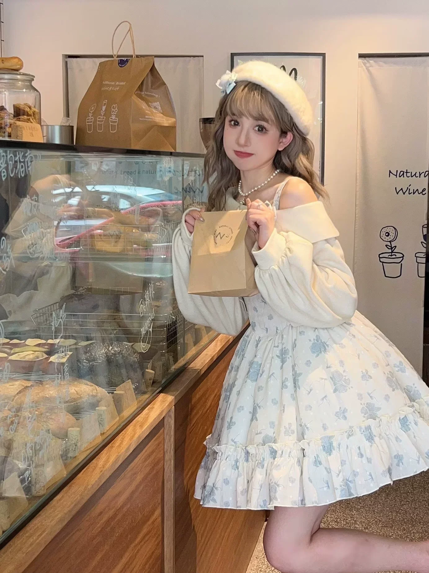KuMa Lolita - Twilight Rose - Sweet Lolita Dress Sweater and JSK - Image 21