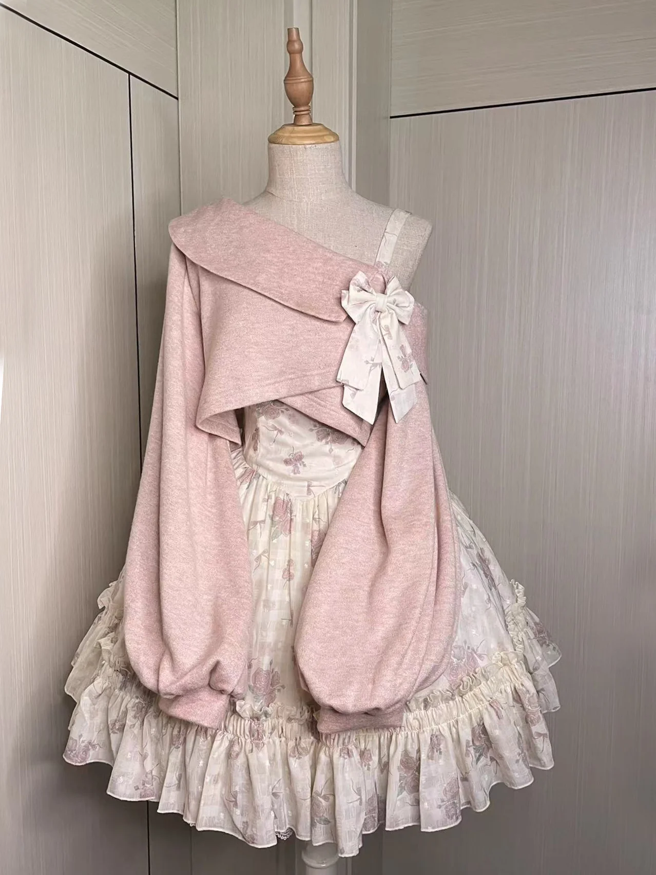 KuMa Lolita - Twilight Rose - Sweet Lolita Dress Sweater and JSK - Image 22
