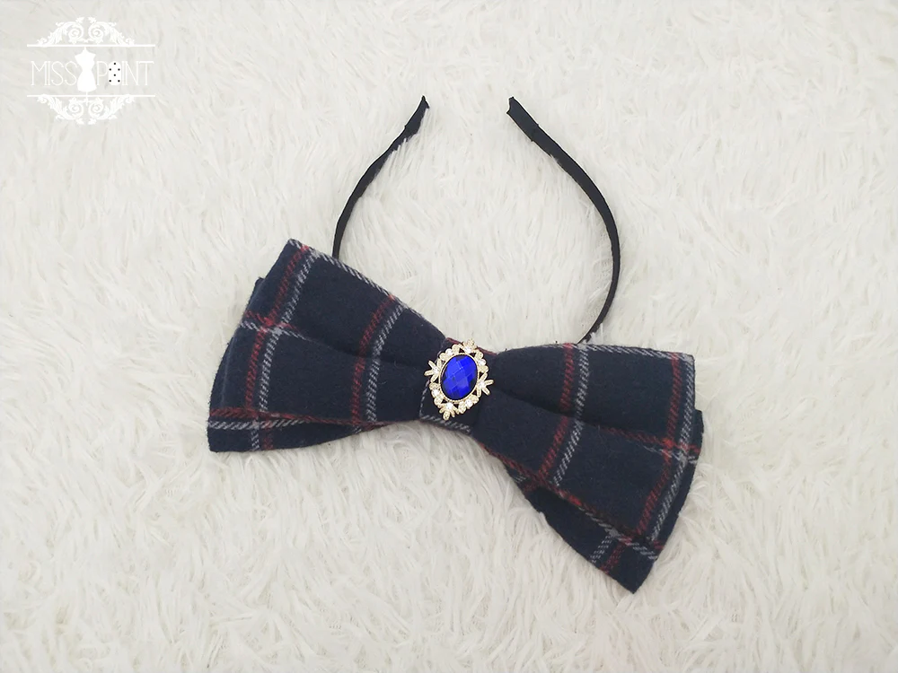 Miss point - Rose Silhouette - Lace Bow KC Lolita Accessories - Image 12