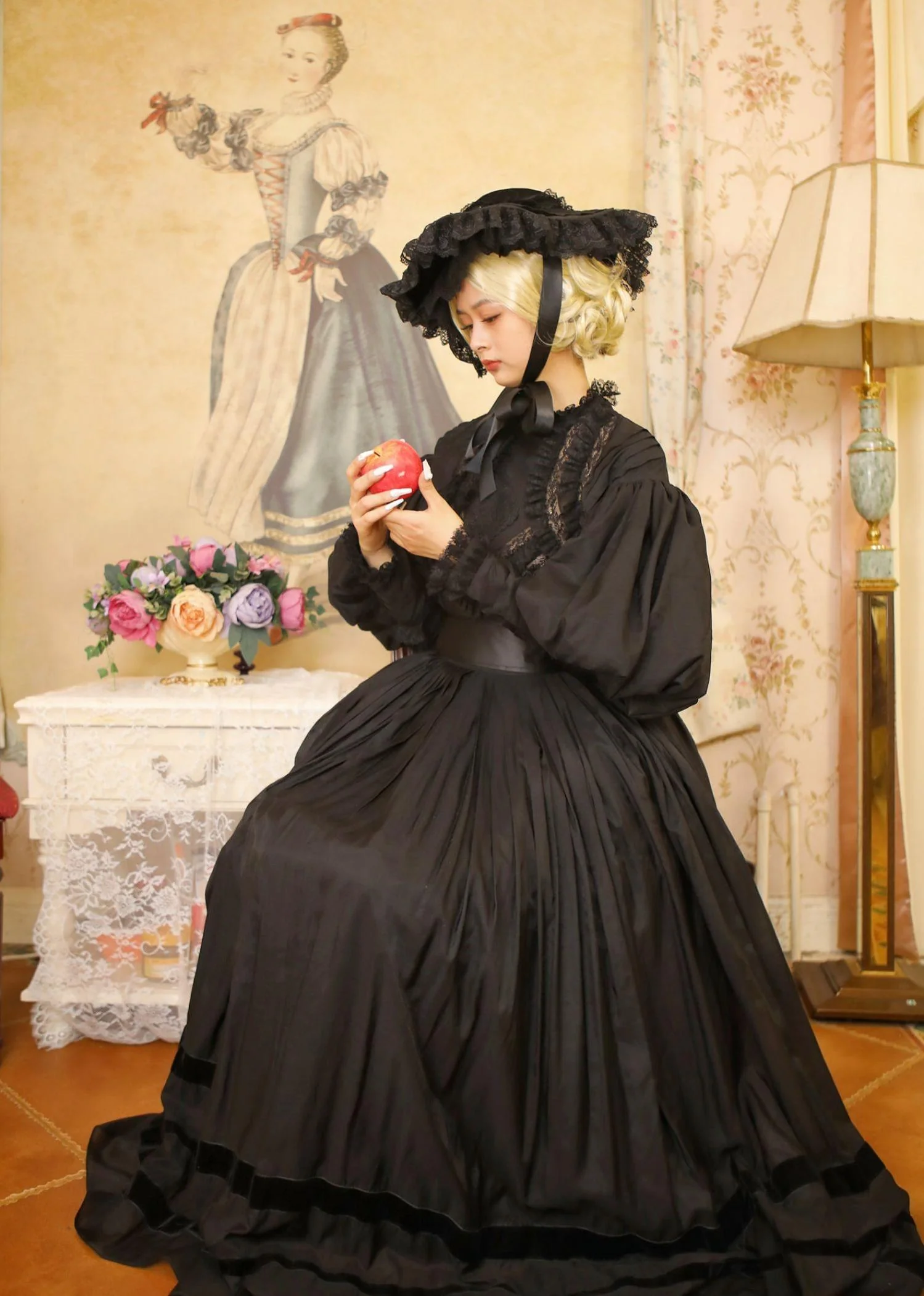 Cool Summer - Vintage Lolita Victorian Shirt - Image 20