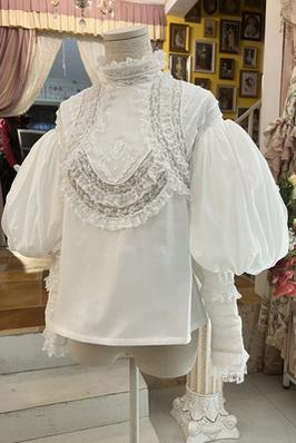 Cool Summer - Vintage Lolita Victorian Shirt - Image 24