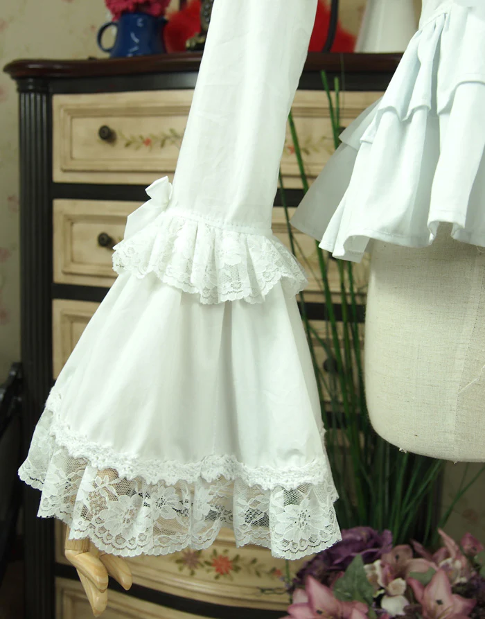 Retro Lolita Princess Winter Shirt - Image 10