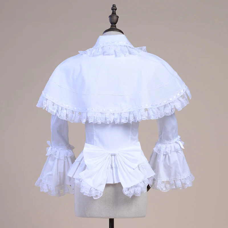 Retro Lolita Princess Winter Shirt - Image 2