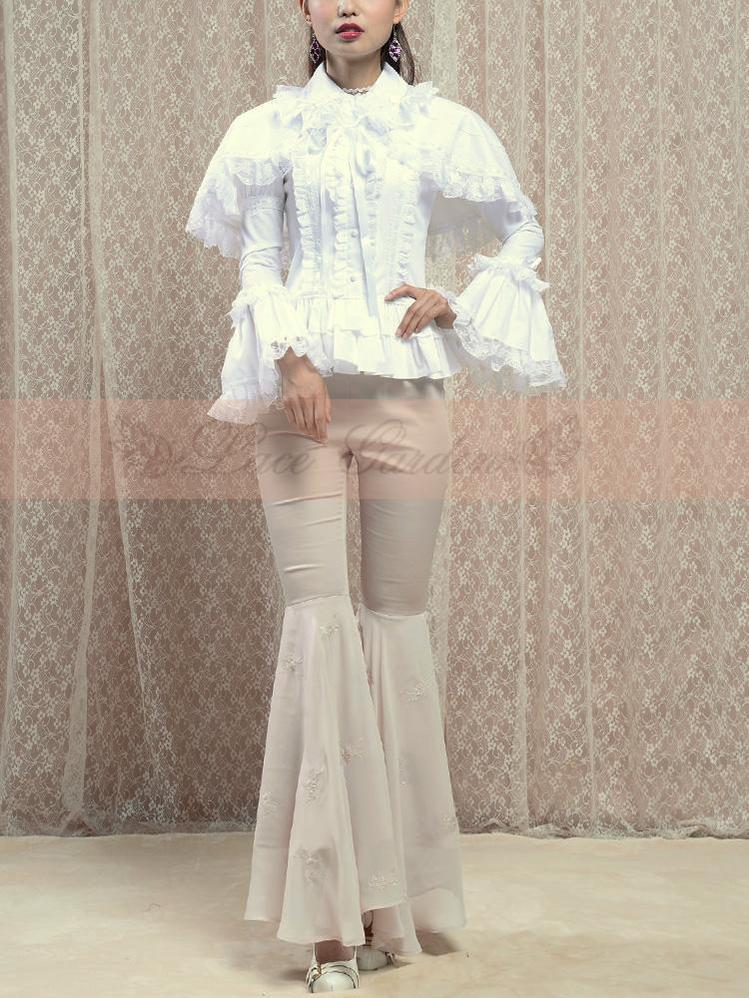 Retro Lolita Princess Winter Shirt - Image 8