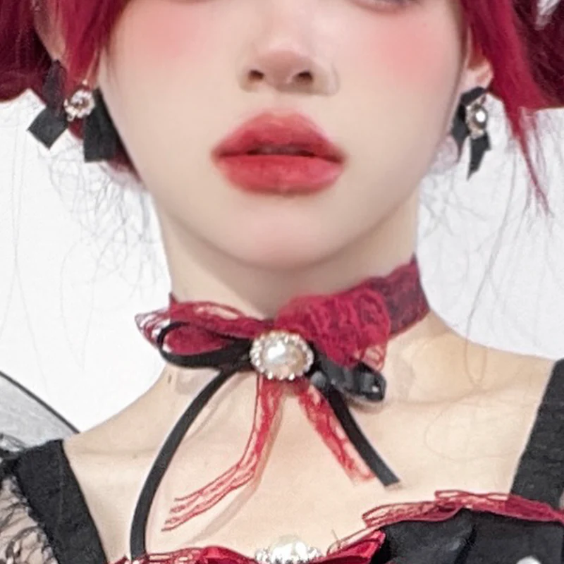 Daydream Whisper - Shisan District - Wedding Lolita OP Suit with Angel Demon Wings - Image 23