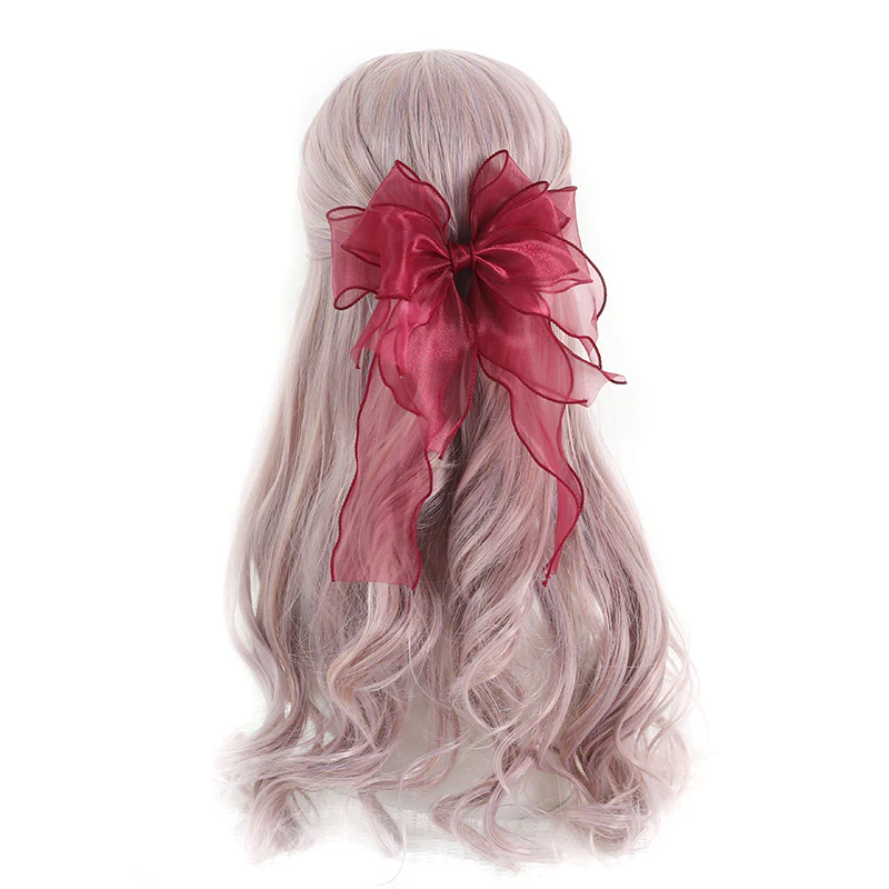 Xiaogui - Large Bowknot Sweet Lolita Headdress - Image 3