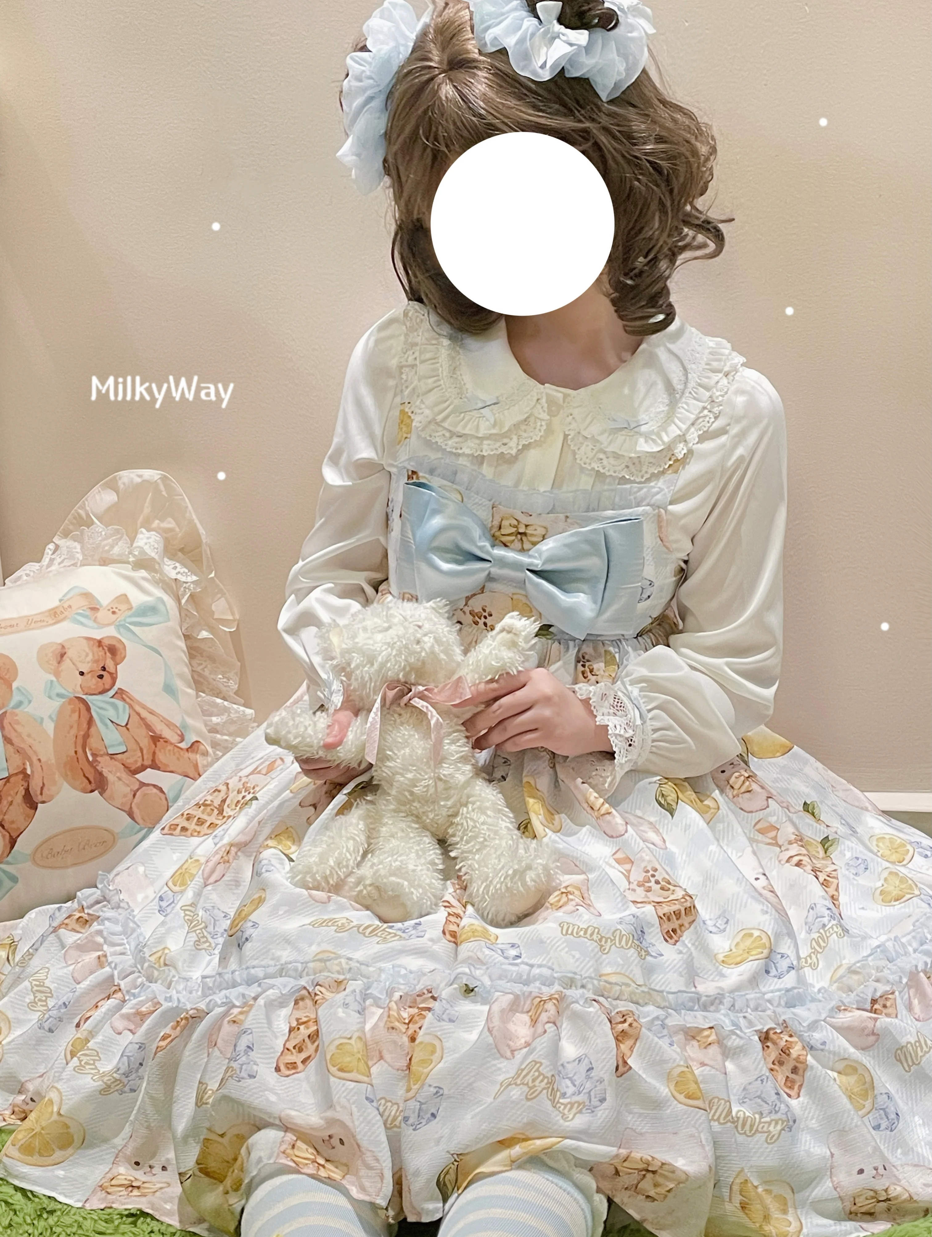 Lemon Puppy Lolita JSK Dress - Image 10