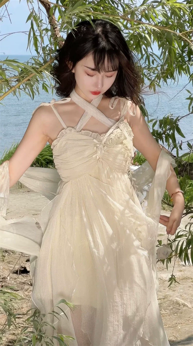Letters from Unknown Stars - Daily Lolita JSK Dress Summer Elegant Dress - Image 3