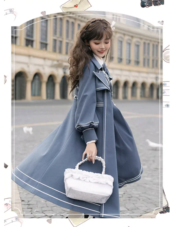 Chunlv Lolita - Book of Lies - Elegant College Style Princess JSK Set - Image 15