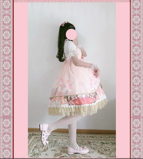 Clock Encounter - Summer Lolita JSK Dress - Image 6