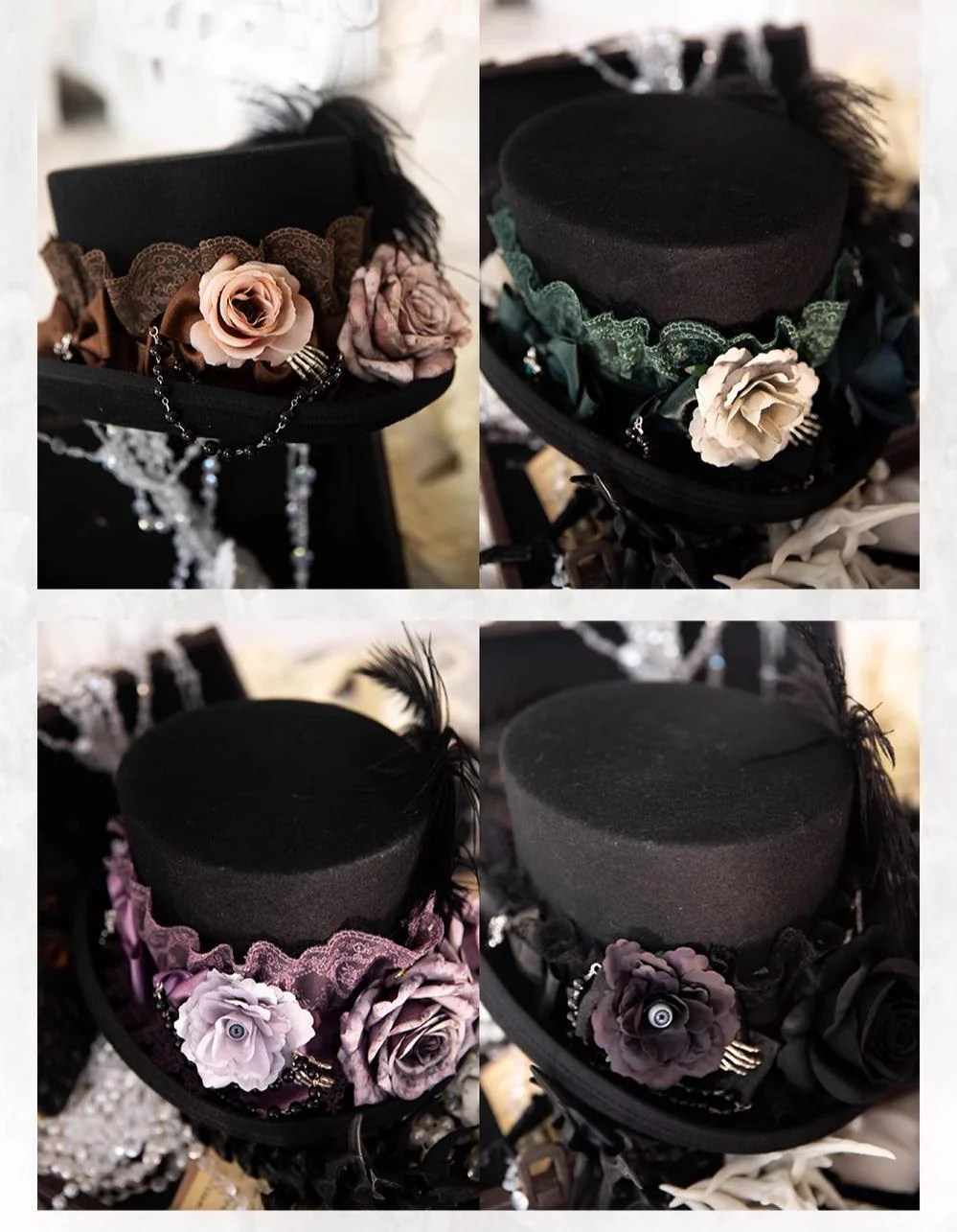 Dragon Bone Cemetery - Gothic Lolita JSK Set with Dragon and Snake Skeleton Embroidery - Image 35