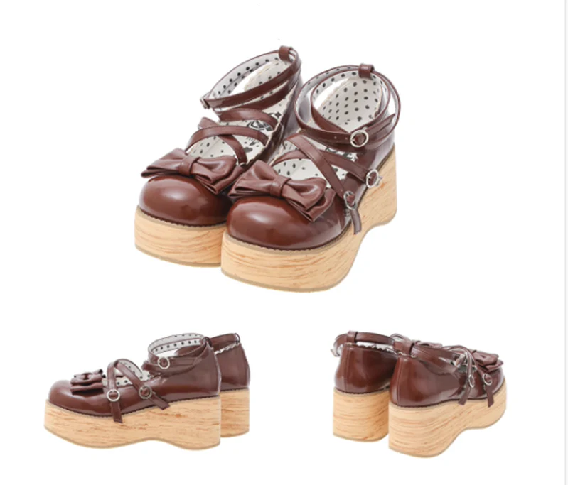 MODO - Sweet Lolita Round-Toe Platform Shoes - Image 12