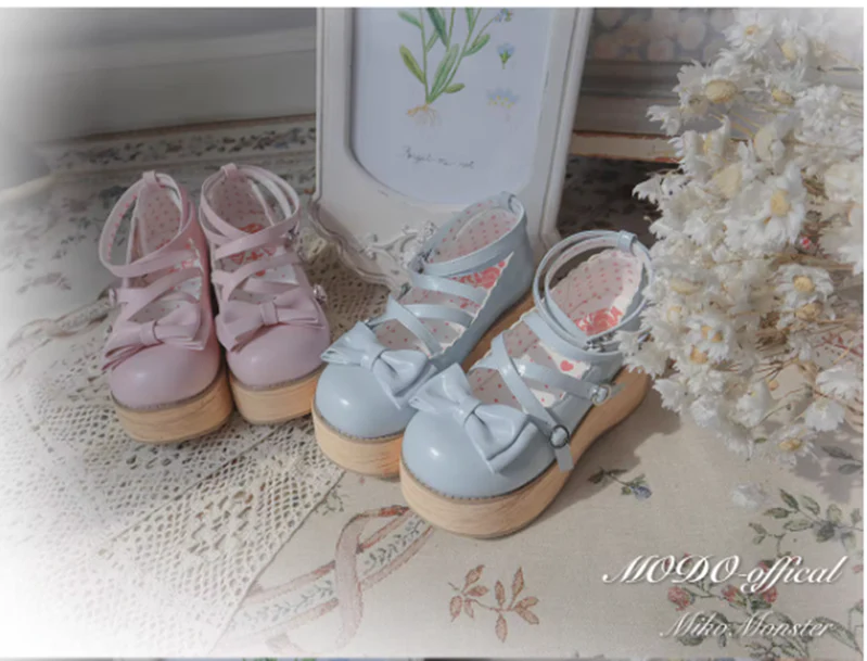 MODO - Sweet Lolita Round-Toe Platform Shoes - Image 25