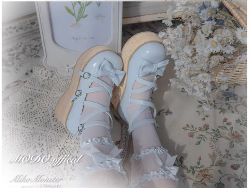 MODO - Sweet Lolita Round-Toe Platform Shoes - Image 26