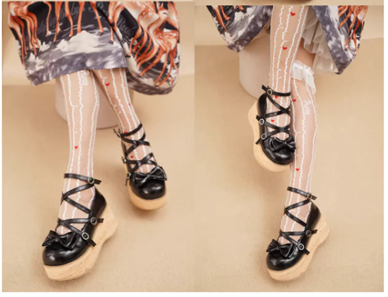 MODO - Sweet Lolita Round-Toe Platform Shoes - Image 33