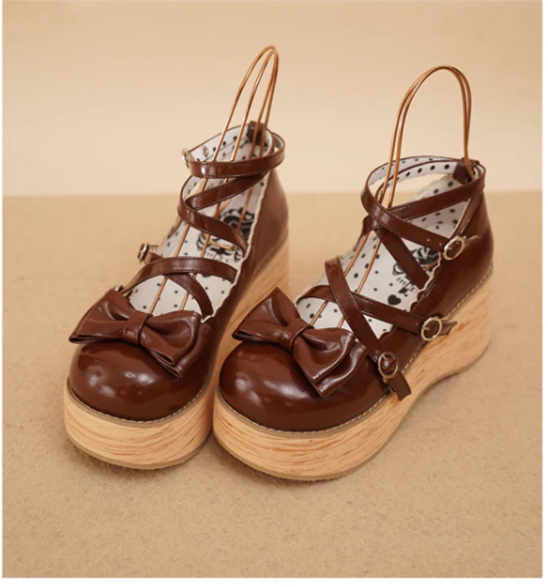 MODO - Sweet Lolita Round-Toe Platform Shoes - Image 36