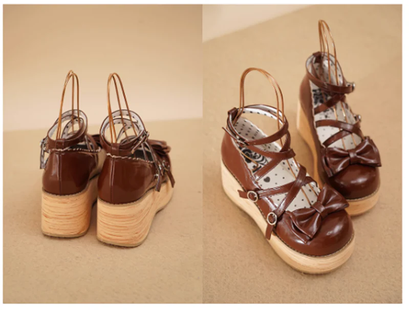 MODO - Sweet Lolita Round-Toe Platform Shoes - Image 37