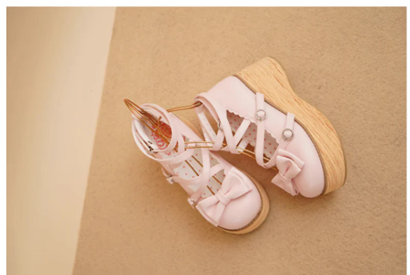 MODO - Sweet Lolita Round-Toe Platform Shoes - Image 41