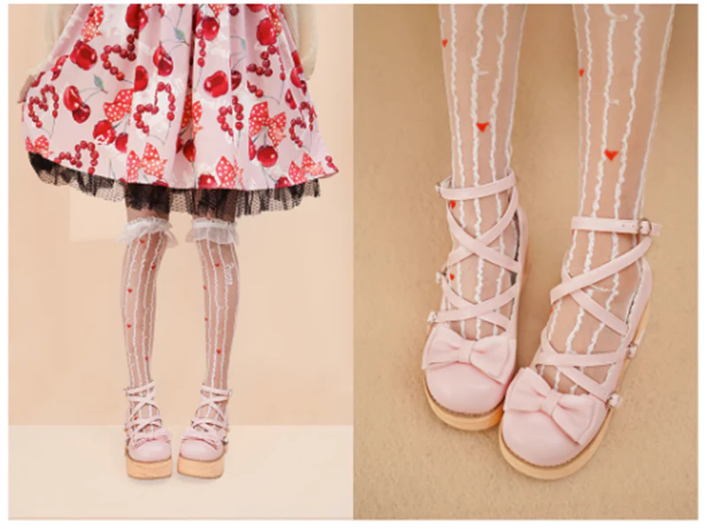 MODO - Sweet Lolita Round-Toe Platform Shoes - Image 45