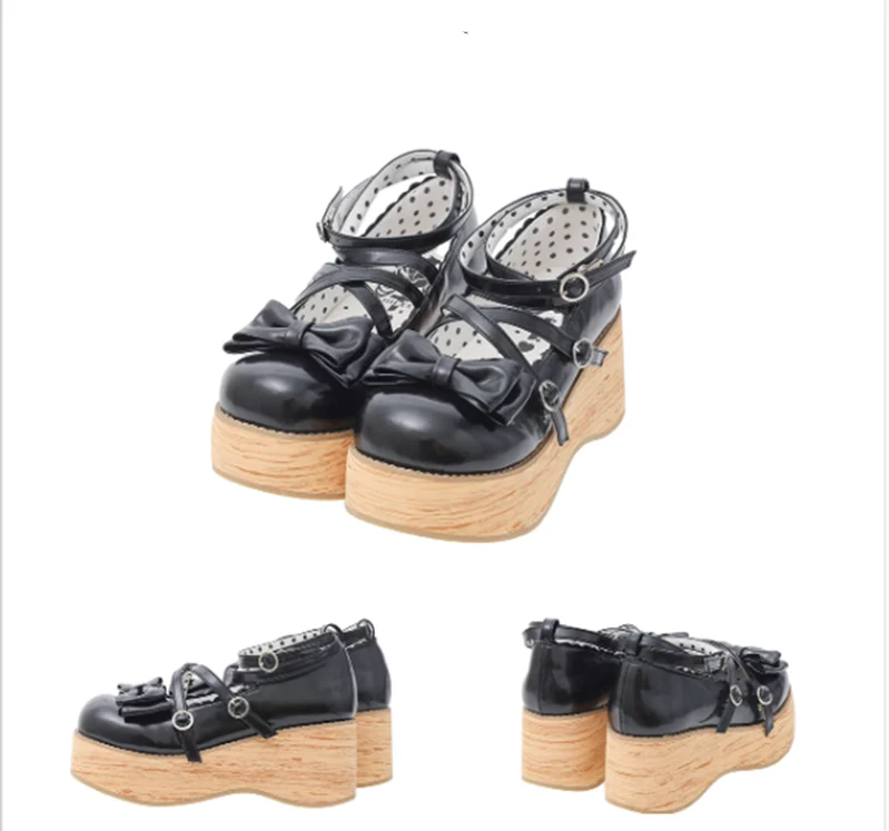 MODO - Sweet Lolita Round-Toe Platform Shoes - Image 8