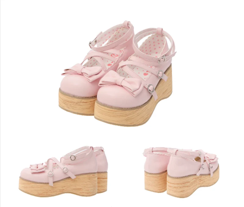 MODO - Sweet Lolita Round-Toe Platform Shoes - Image 9