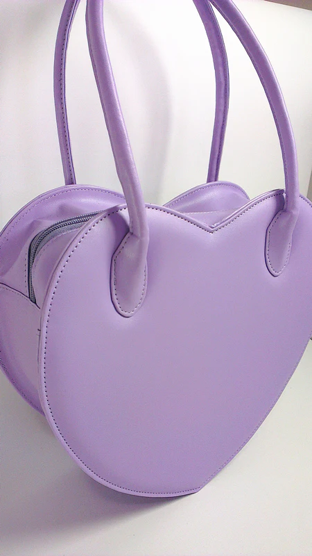 Sweet Heart Shape Lolita Handbag - Image 9