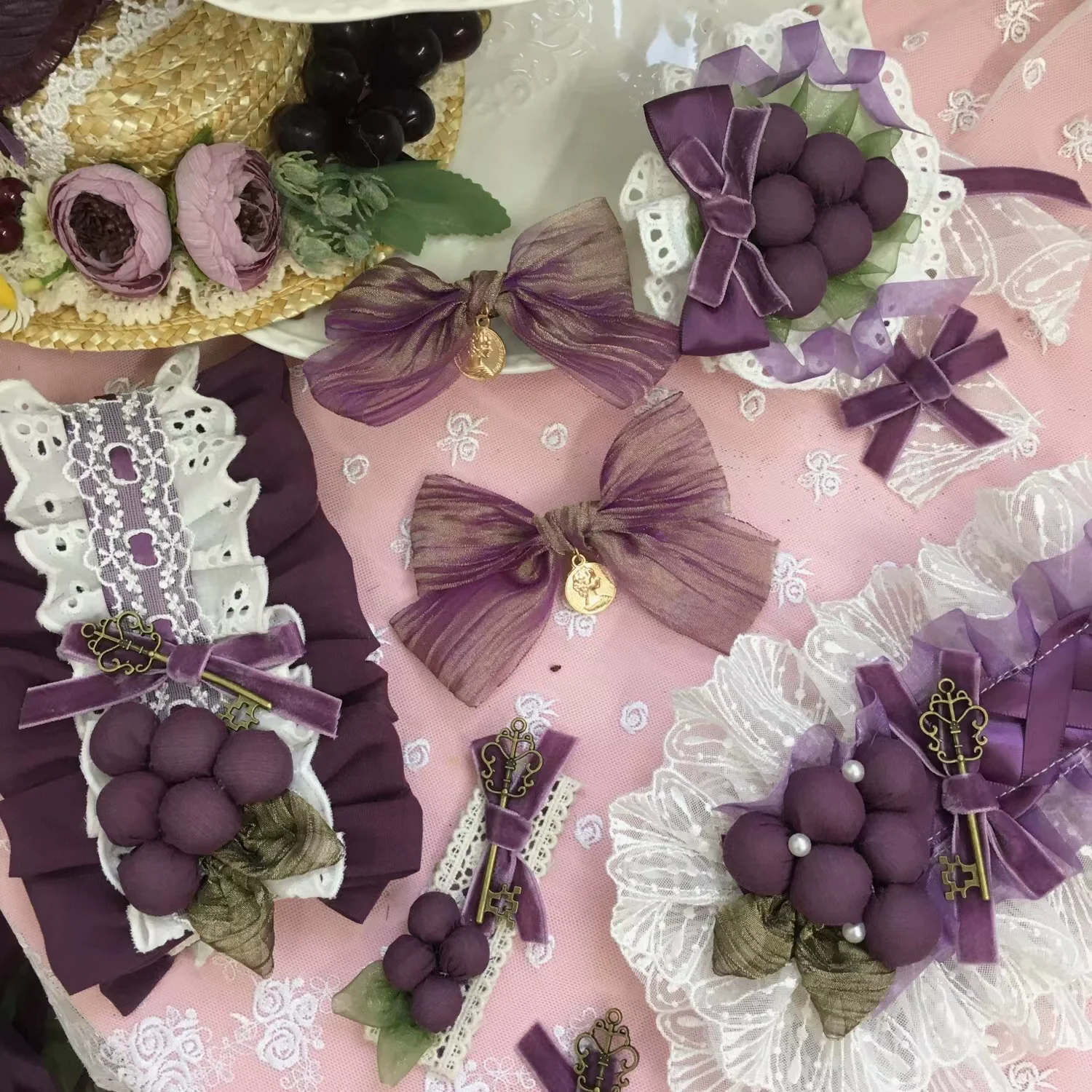 Louvre Vineyard Accessory Hairband Retro Lolita KC - Image 28