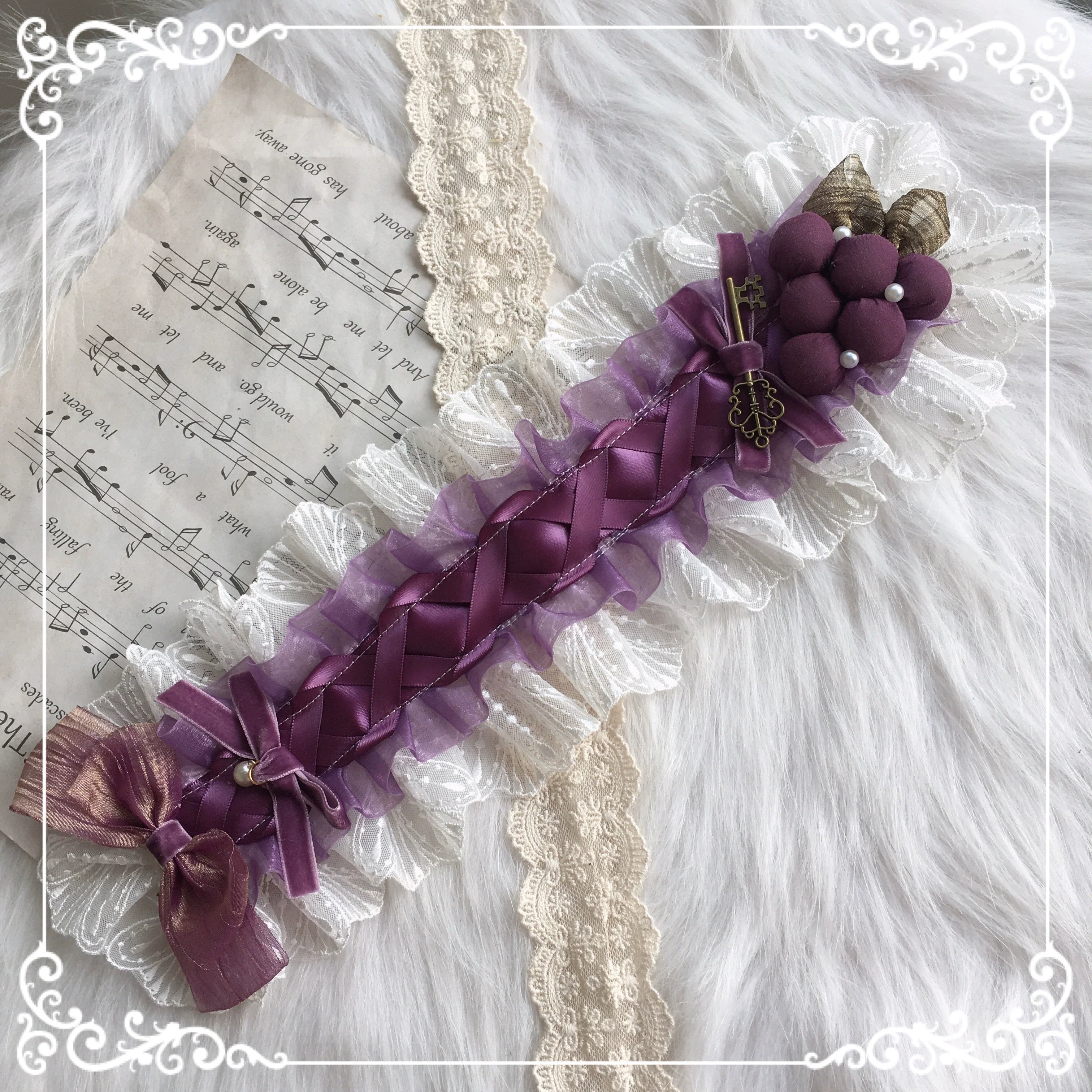 Louvre Vineyard Accessory Hairband Retro Lolita KC - Image 40