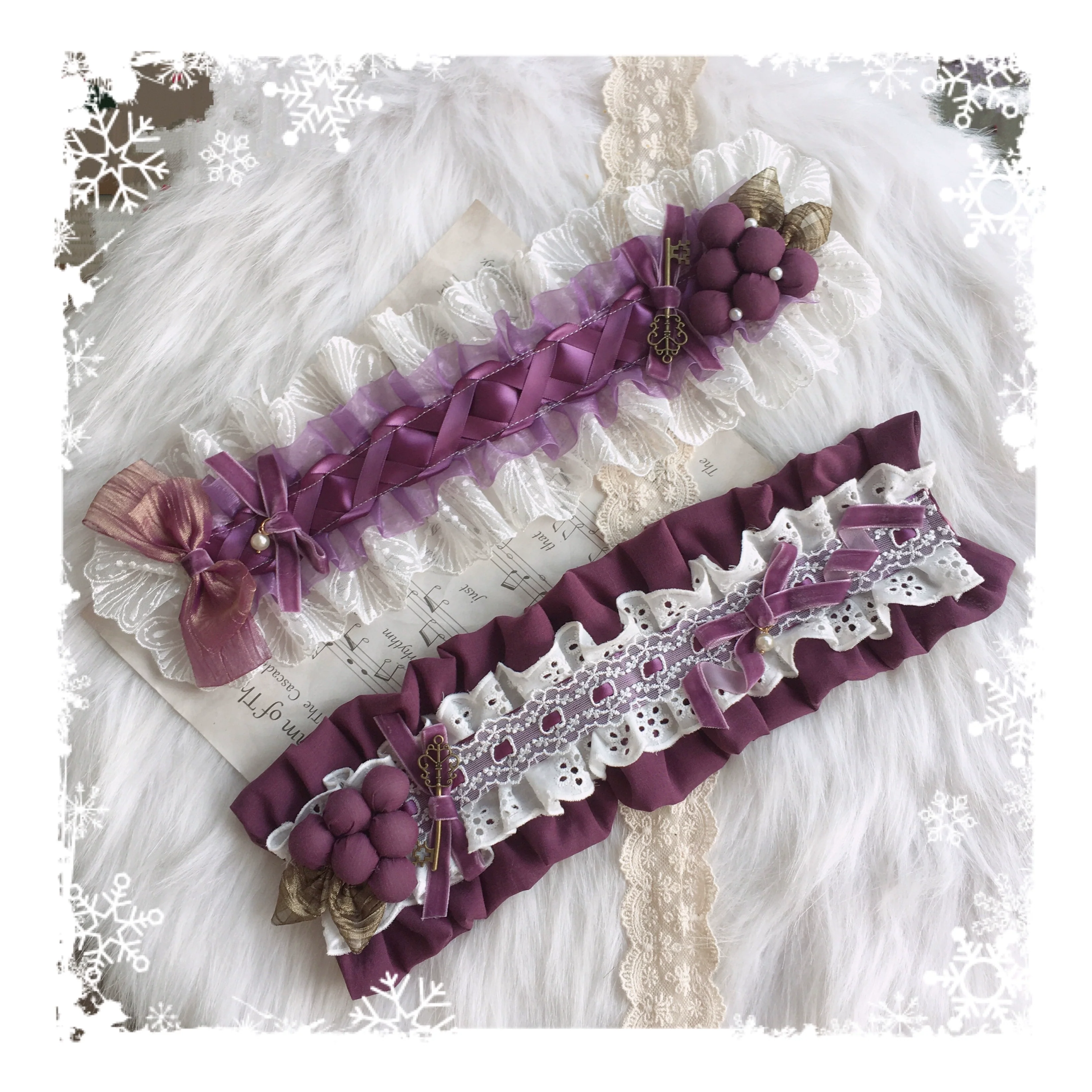 Louvre Vineyard Accessory Hairband Retro Lolita KC - Image 42