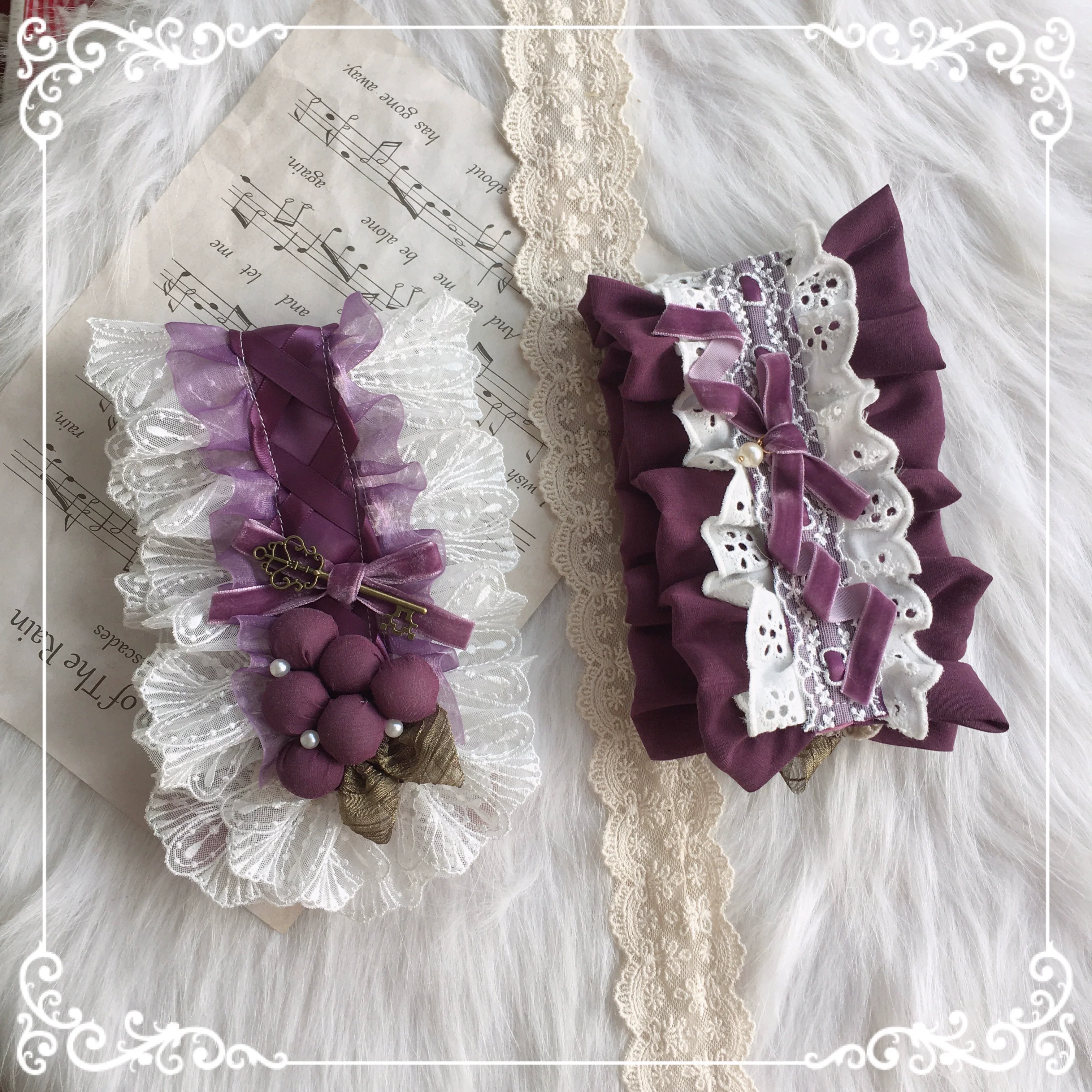 Louvre Vineyard Accessory Hairband Retro Lolita KC - Image 43
