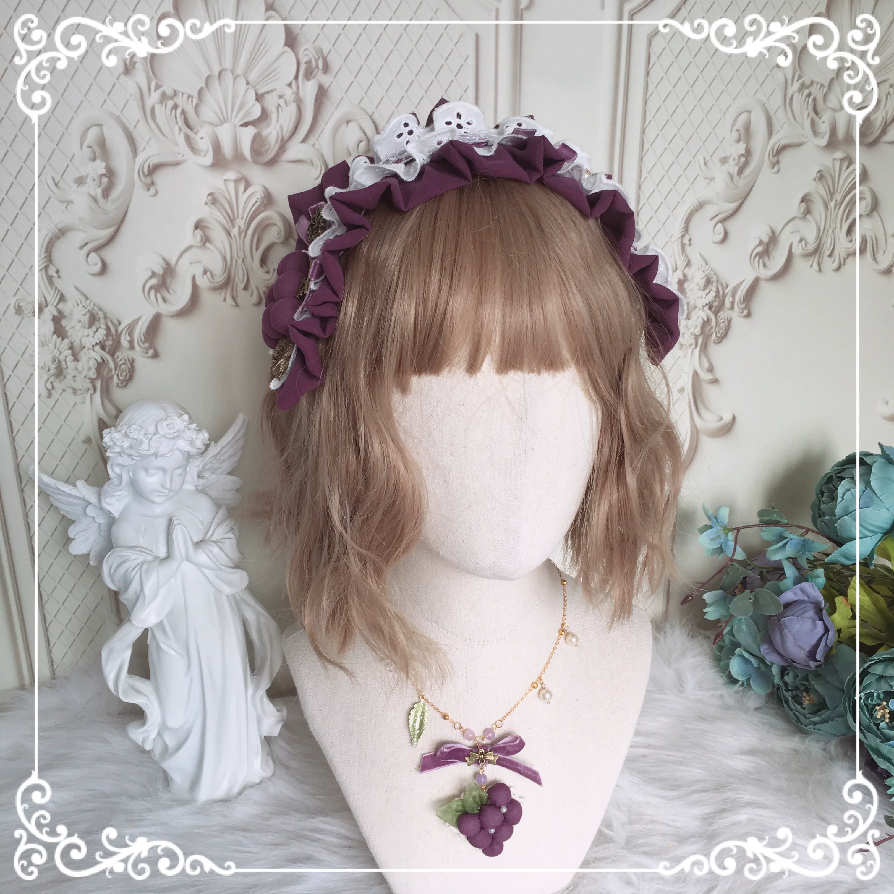 Louvre Vineyard Accessory Hairband Retro Lolita KC - Image 5