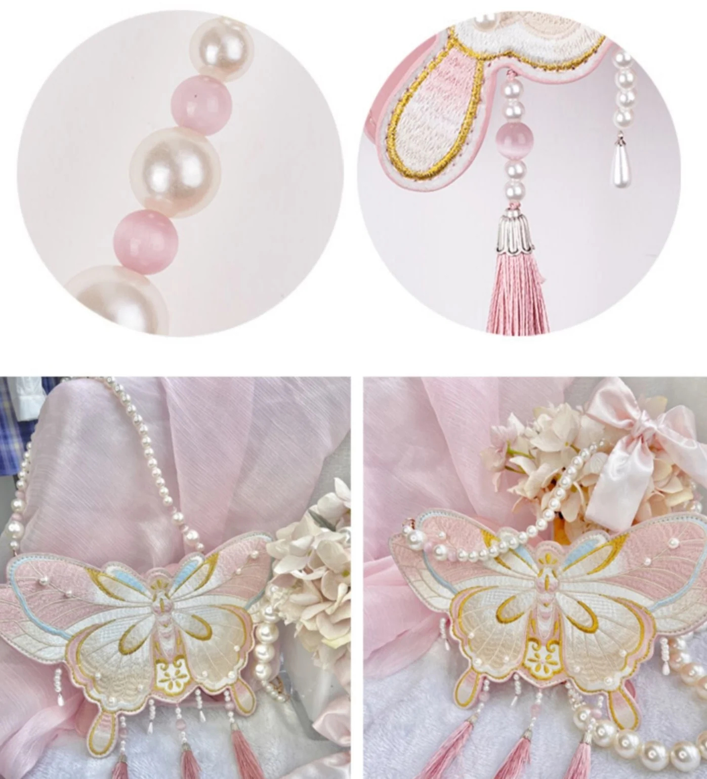 Butterfly - Chinese Qi Lolita Butterfly Bag - Image 11