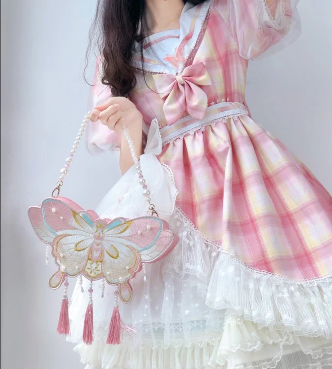 Butterfly - Chinese Qi Lolita Butterfly Bag - Image 15