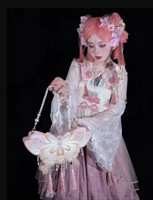 Butterfly - Chinese Qi Lolita Butterfly Bag - Image 18