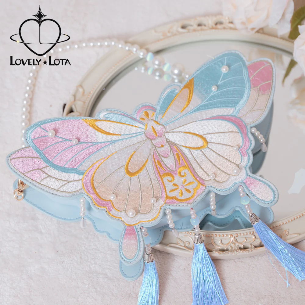 Butterfly - Chinese Qi Lolita Butterfly Bag - Image 5