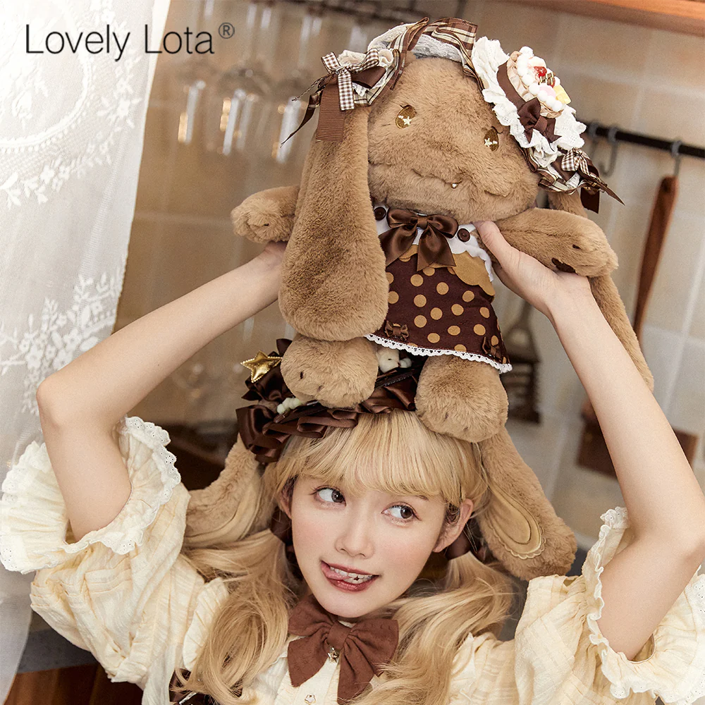 KOKO Chocolate Rabbit - Furry Bunny Lolita Bag - Image 3