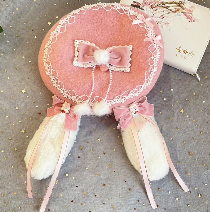 Han Lolita Pink Head Accessory - Image 13