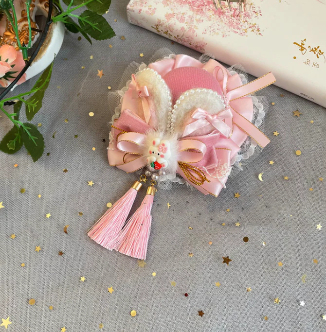Han Lolita Pink Head Accessory - Image 16