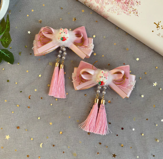 Han Lolita Pink Head Accessory - Image 19