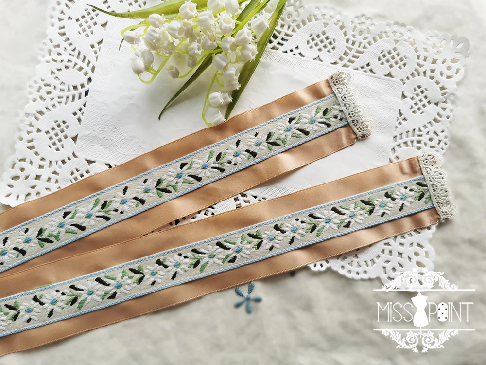 Miss point - Sally's Garden - Luxuriant Lolita Ribbon Belt - Image 5